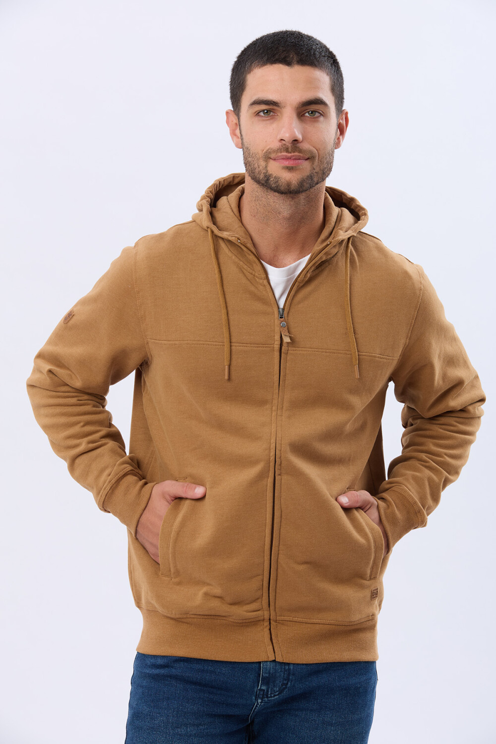 CANGURO CON CAPUCHA Beige