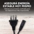 Cable De Poder Tipo 8 Para Laptop Impresora Lampara Radio Color Negro