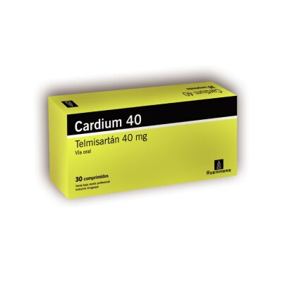 Cardium 40 Mg. 30 Comp. Cardium 40 Mg. 30 Comp.