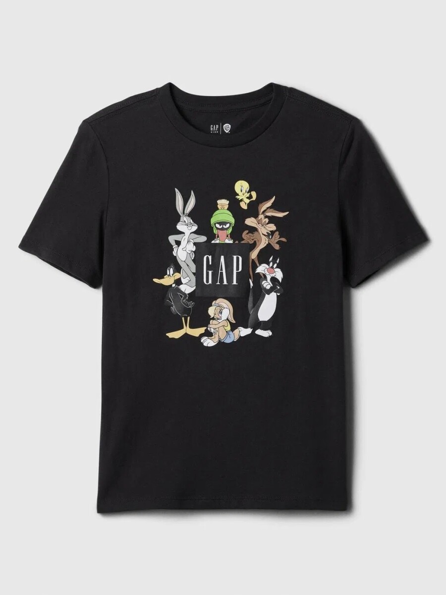 Remera Logo Gap Looney Tunes Niño - Moonless Night 