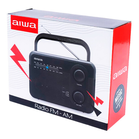 Radio Analógico Am Fm Portátil Aiwa Awfml4 001