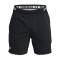 UA Vanish Woven 2in1 Sts-GRY BLK-001