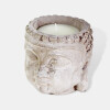 VELA CITRONELA EN POTE CERAMICA BUDA Unica