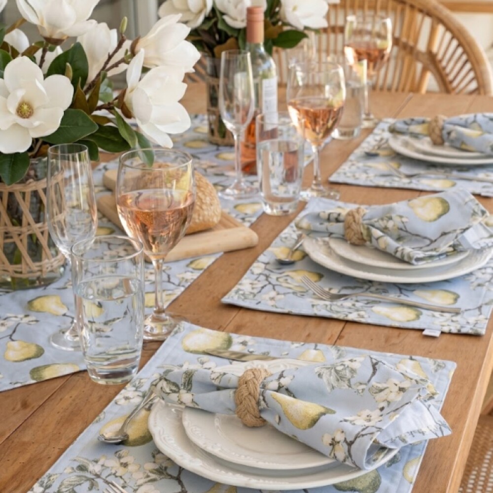 Set x 4 Servilletas Pear