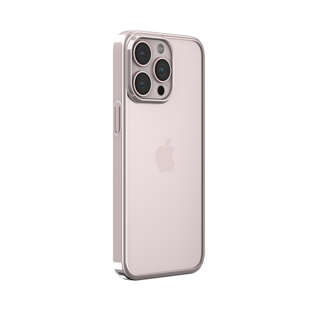 Protector Case c/ Borde Devia Glimmer Series para iPhone 15 - Pink sand 