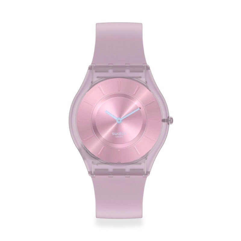 Reloj Swatch Sweet Pink SS08V100 de silicona rosa para mujer Reloj Swatch Sweet Pink Ss08v100 De Silicona Rosa Para Mujer