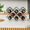Vinera hierro para 8 botellas Vinera hierro para 8 botellas