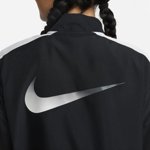 Campera Nike Running Dama Swsh Run Jkt Black/Photon Dust S/C