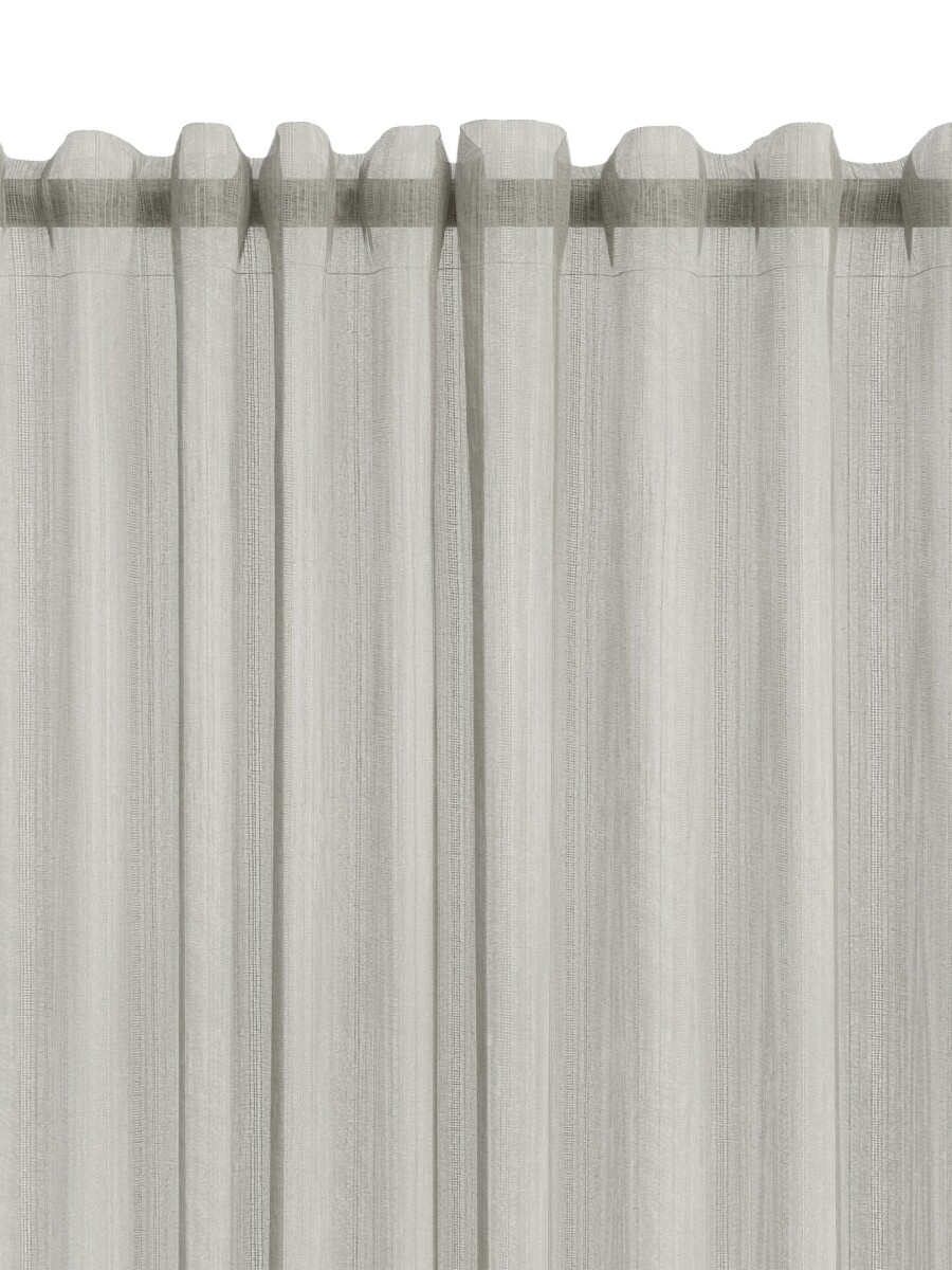 Cortina BASSHOLMEN 1x140x245 gris claro 