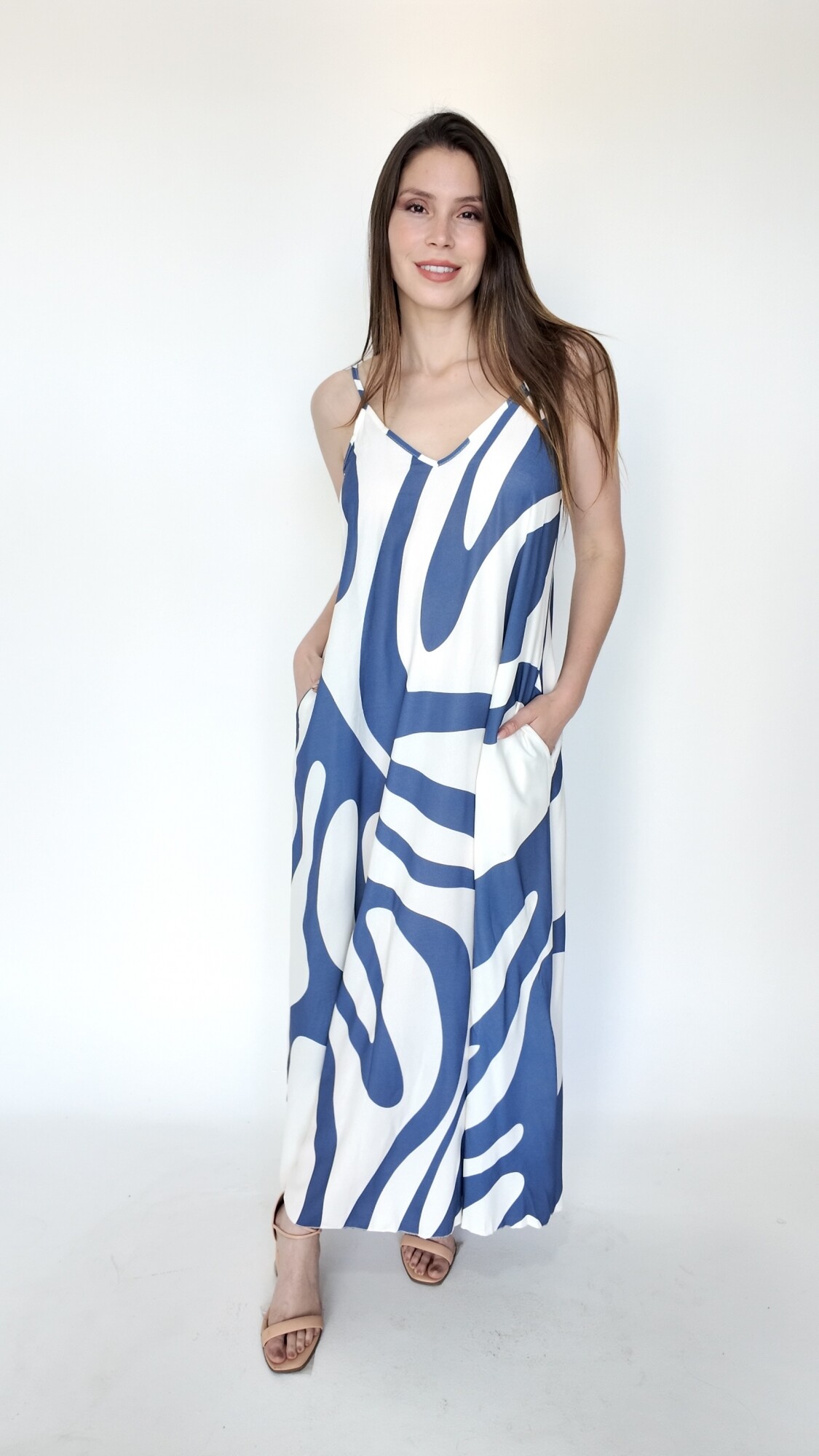 Vestido Vialuna Azul