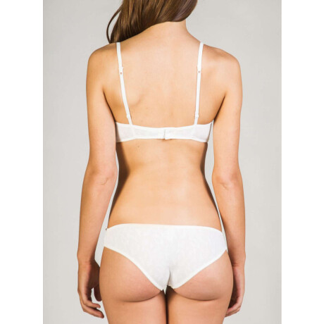 Conjunto de microfibra con elástico Marfil