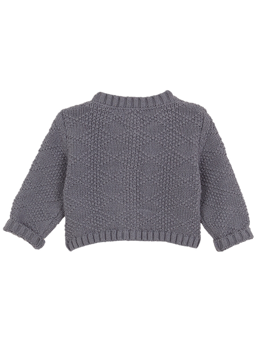 Chaqueta Punto Especial Azulado