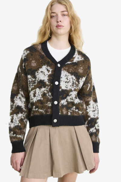 W' MERLIN CARDIGAN Estampado