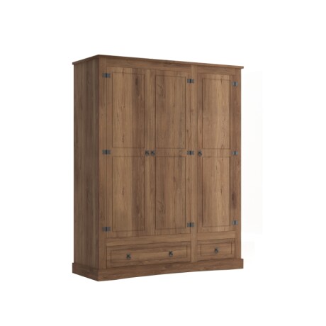 Ropero Mexicano 3 Puertas Nogal 100% Madera Ropero Mexicano 3 Puertas Nogal 100% Madera