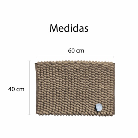 Alfombra Estilo Buclé Decorativa Interior Suave Moderna Beige