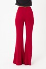 Pantalón flare Rojo