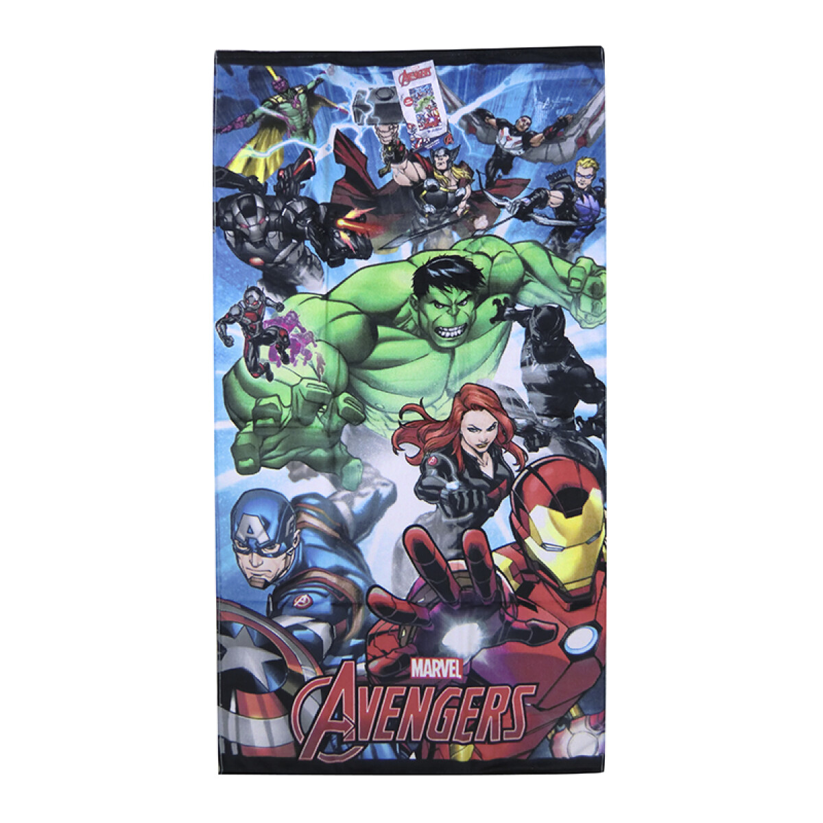 Toalla Playera Avengers y Spiderman Algodón 70 x 130 cm 