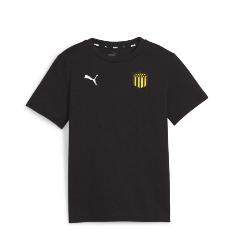Remera Infantil Puma Peñarol Negro
