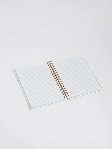 Libreta espirales Textura Tornasol