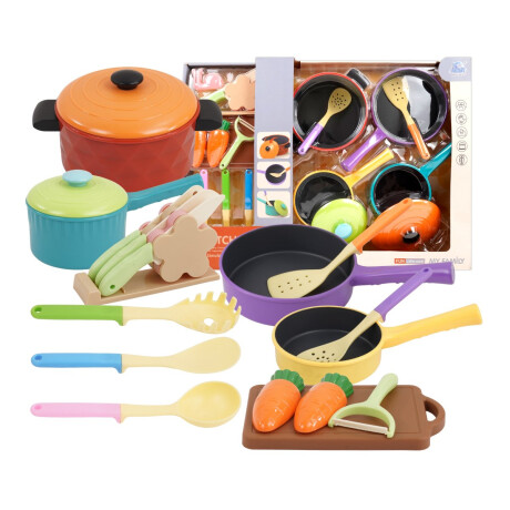 Juego de cocina infantil 19 piezas Juego de cocina infantil 19 piezas