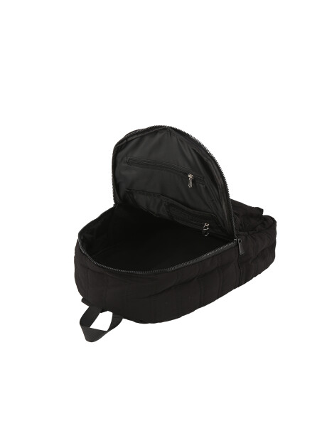 MOCHILA QUILTING Negro