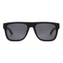 Lentes De Sol Bambu E Madeira Cuadrado - Unisex Negro/Negro