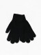 GUANTES BRILLOS NEGRO