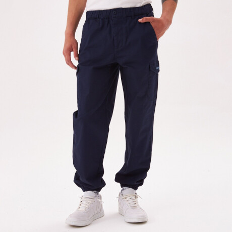 Pantalón Wrangler de Hombre - Cargo Pants ALFIE - W55013NAVY NAVY