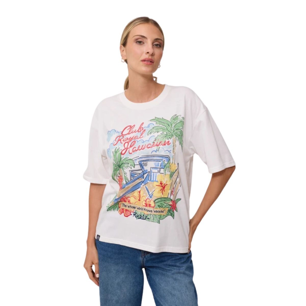 T-SHIRT JORAL XXS-XL - CRUDO 