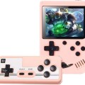 Mini Consola Portatil Para Niños Con 500 Juegos Rosa