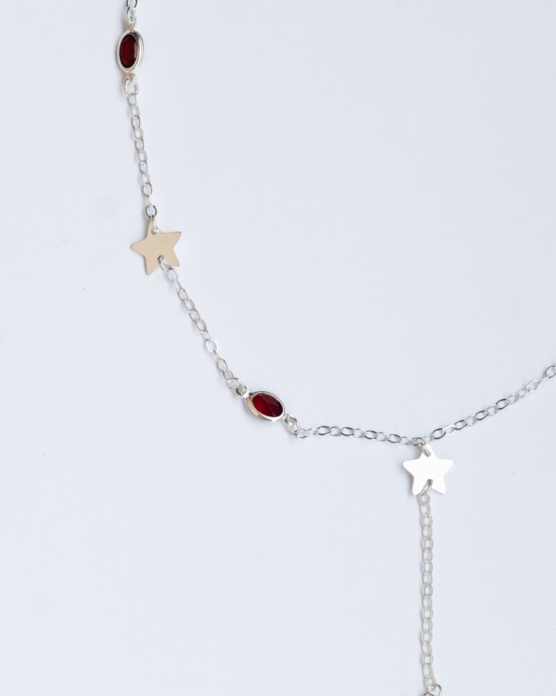 Cadena Cielo PLATEADO