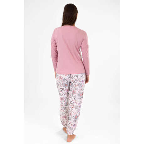 Pijama flowering Lila