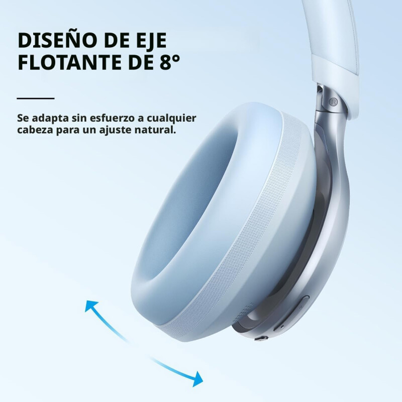 Auriculares Inalámbricos Anker Soundcore Space One ANC Azul Auriculares Inalámbricos Anker Soundcore Space One ANC Azul