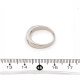 Anillo Medio Sinfin En Oro 18K Blanco Y Brillantes Anillo Medio Sinfin En Oro 18K Blanco Y Brillantes