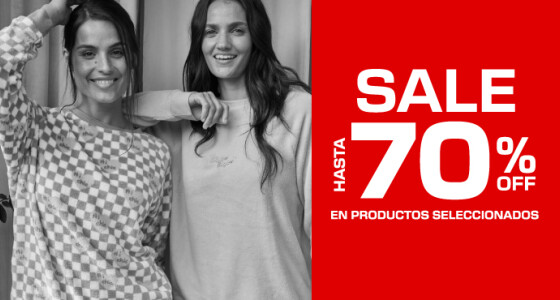 ¡Llegó el SALE de invierno a SiSi! Hasta 70% OFF en productos seleccionados