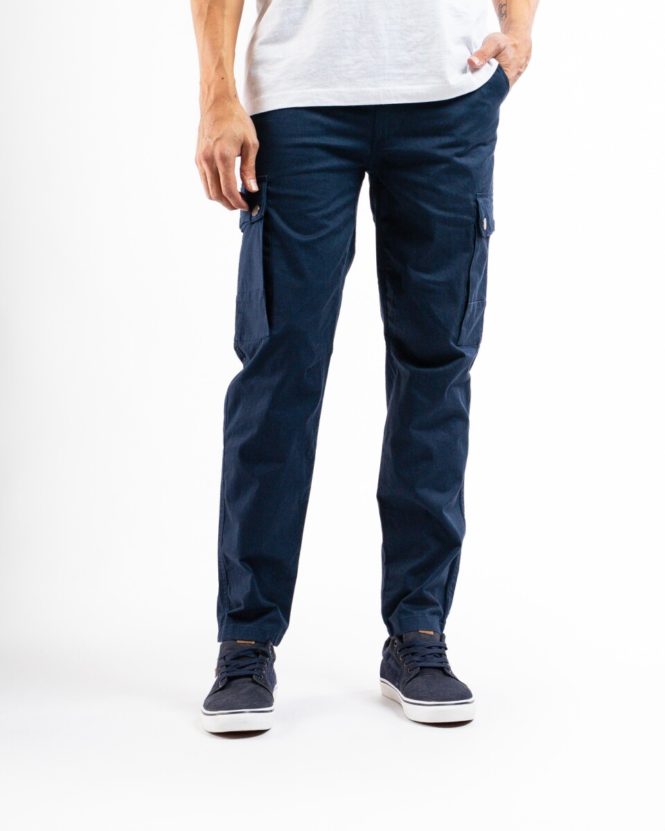 Pantalon Cargo Slim Copenhague 30 - Marino 