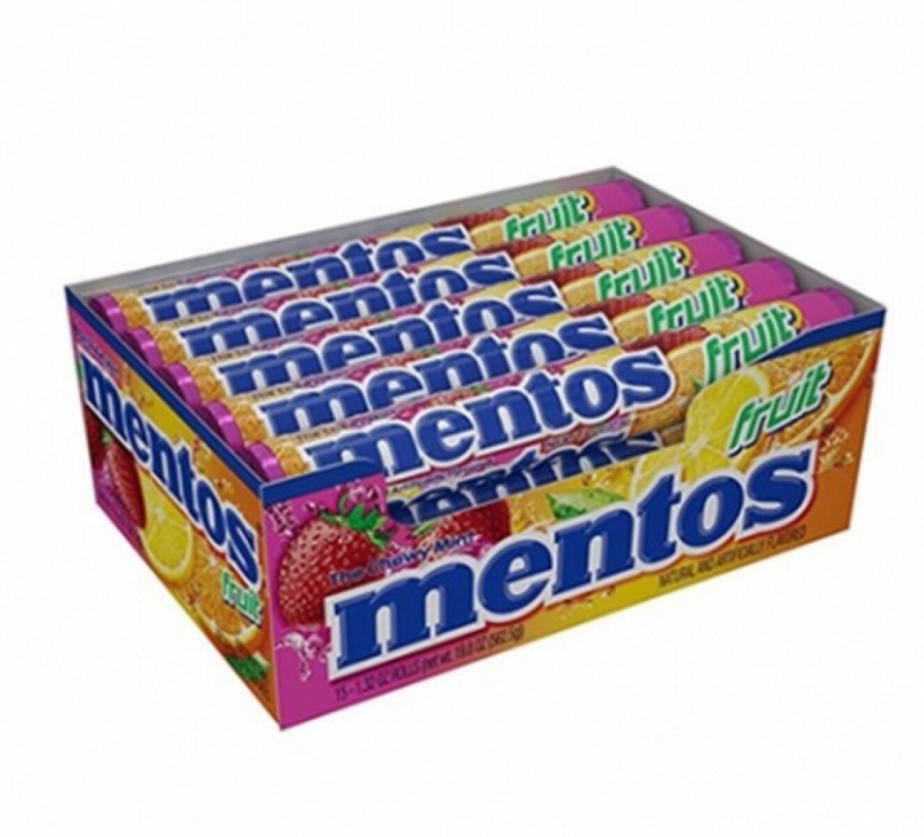 Pastilla Mentos x 12 - Frutas 