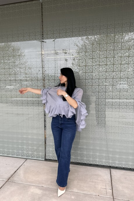 Blusa Alba Gris