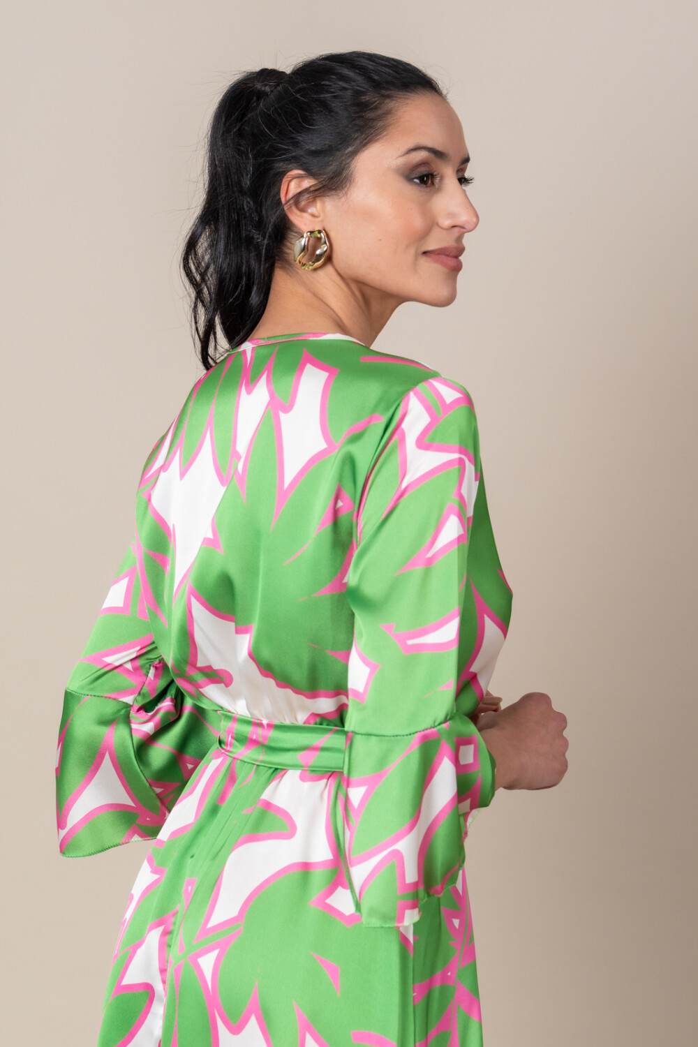 VESTIDO DUO Verde Manzana