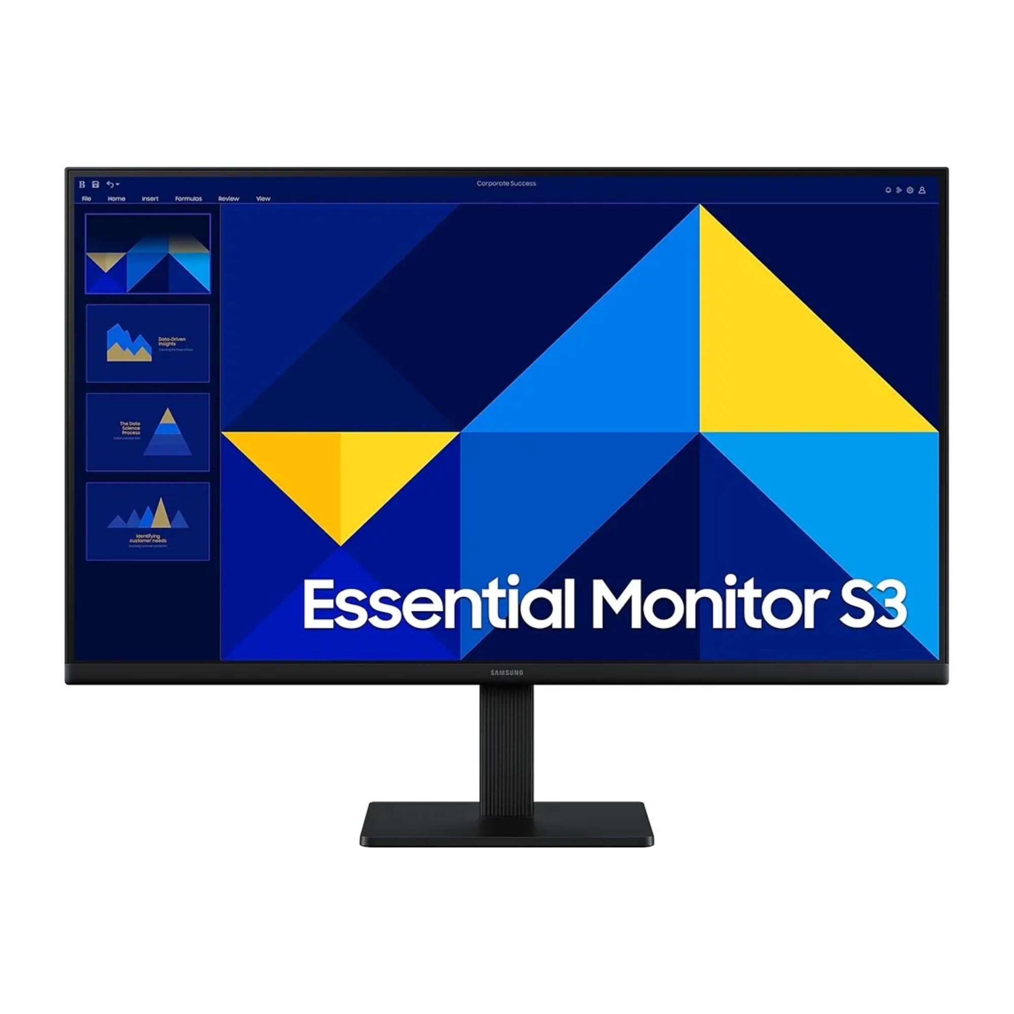 Monitor Samsung 24" Essential S3 LS24D3