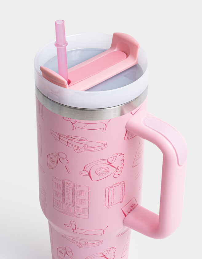 Artículos cocina Vaso Alto Térmico - Fucsia Claro