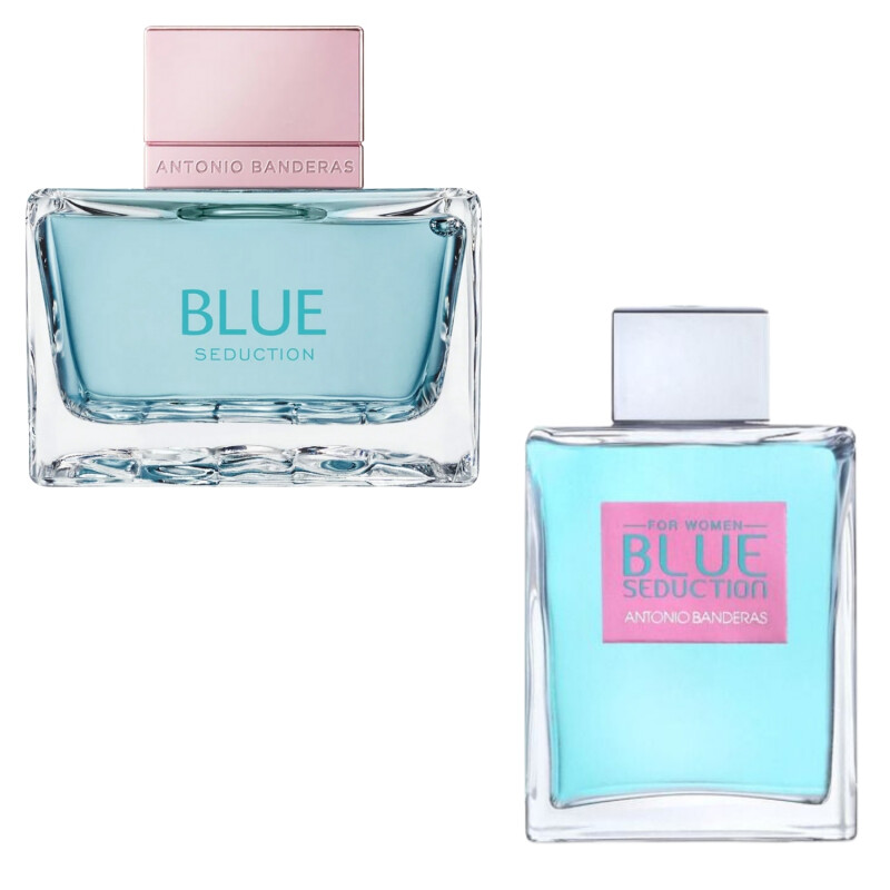 Set Perfume Antonio Banderas Blue Seduction Women EDT 200ml + 50ml Para Mujer Set Perfume Antonio Banderas Blue Seduction Women EDT 200ml + 50ml Para Mujer