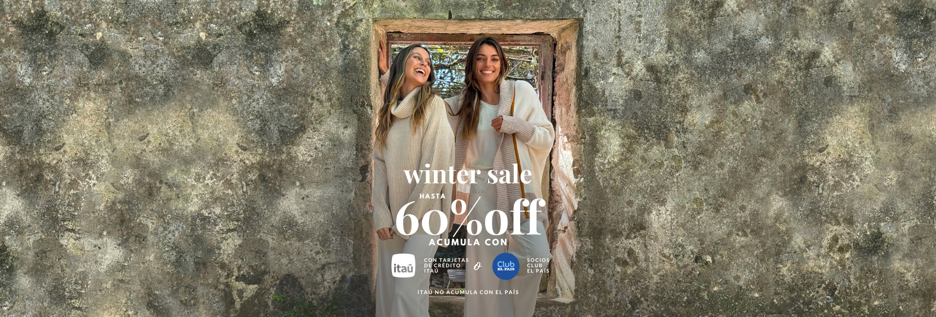 WINTER SALE HASTA 60%