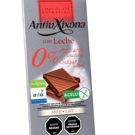 NAT-TABLETA C/LECHE S/AZUCAR 90G NAT-TABLETA C/LECHE S/AZUCAR 90G