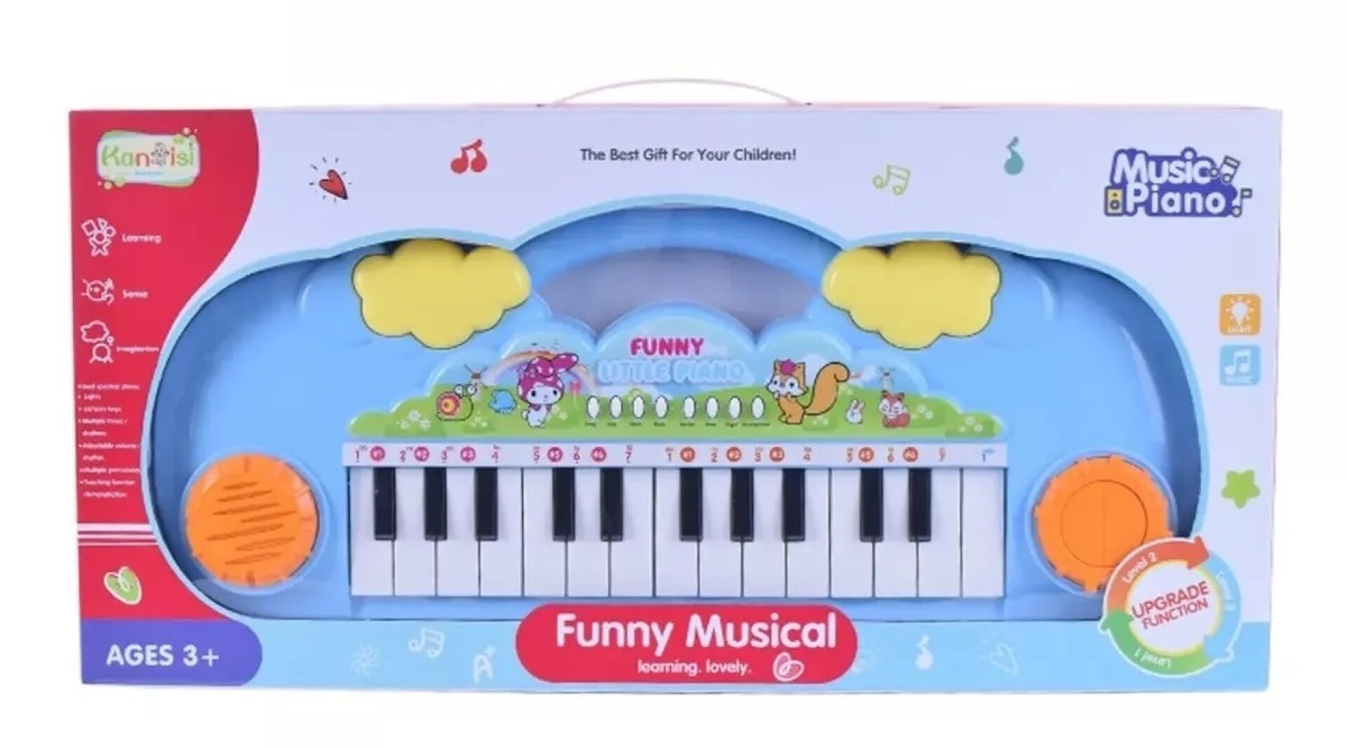 Organo Musical A Pila Juguete Niños 