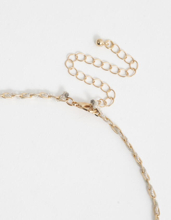 Collares Cortos Lucky Collar Con Dije Lucky - Dorado