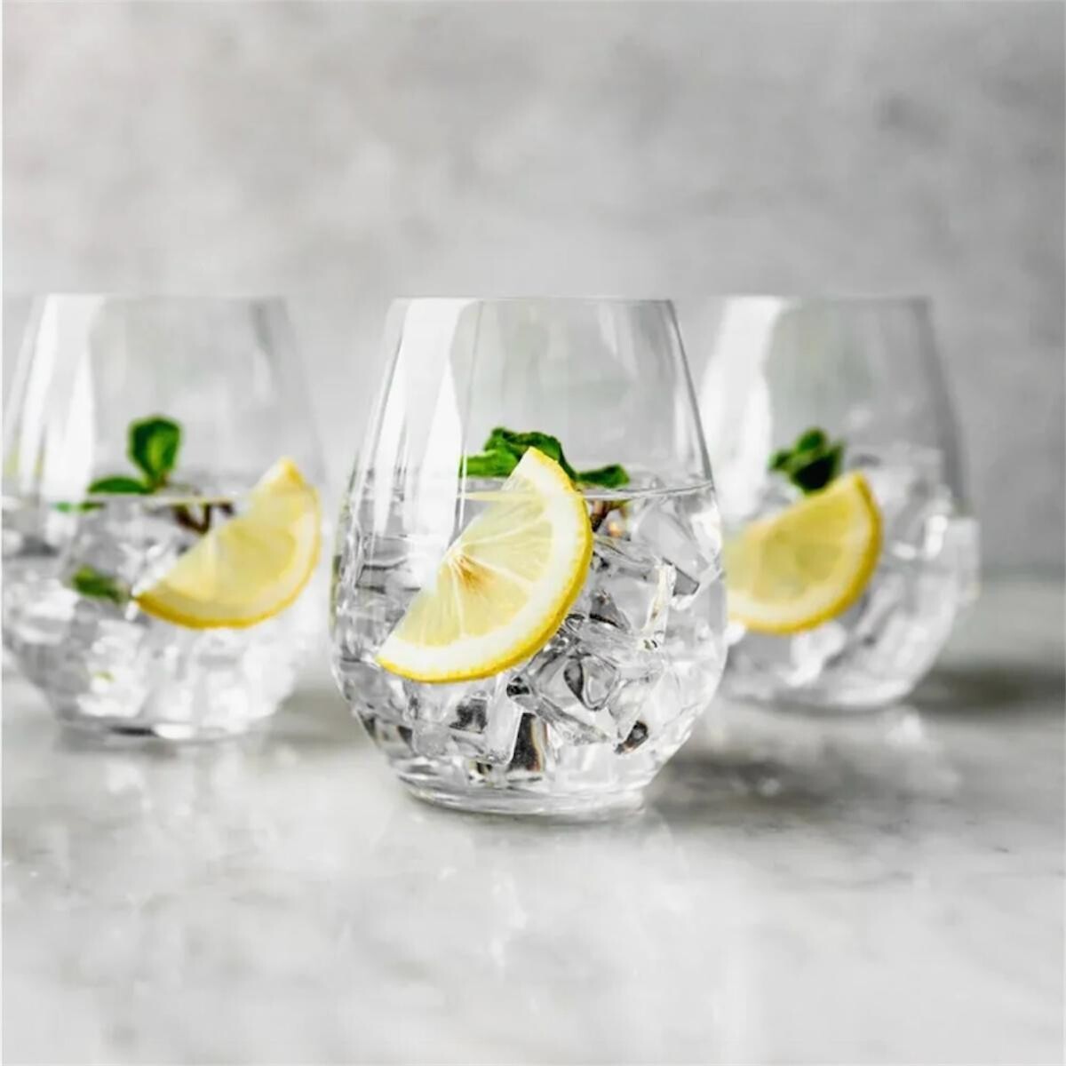 Vaso de Cristal de Bohemia 430ml Set 6 Unidades 