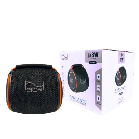 Parlante Bluetooth Ekv-Pa-05 8W 1200Mah Universo Binario NEGRO