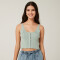 Tops Oristan Verde Grisaceo