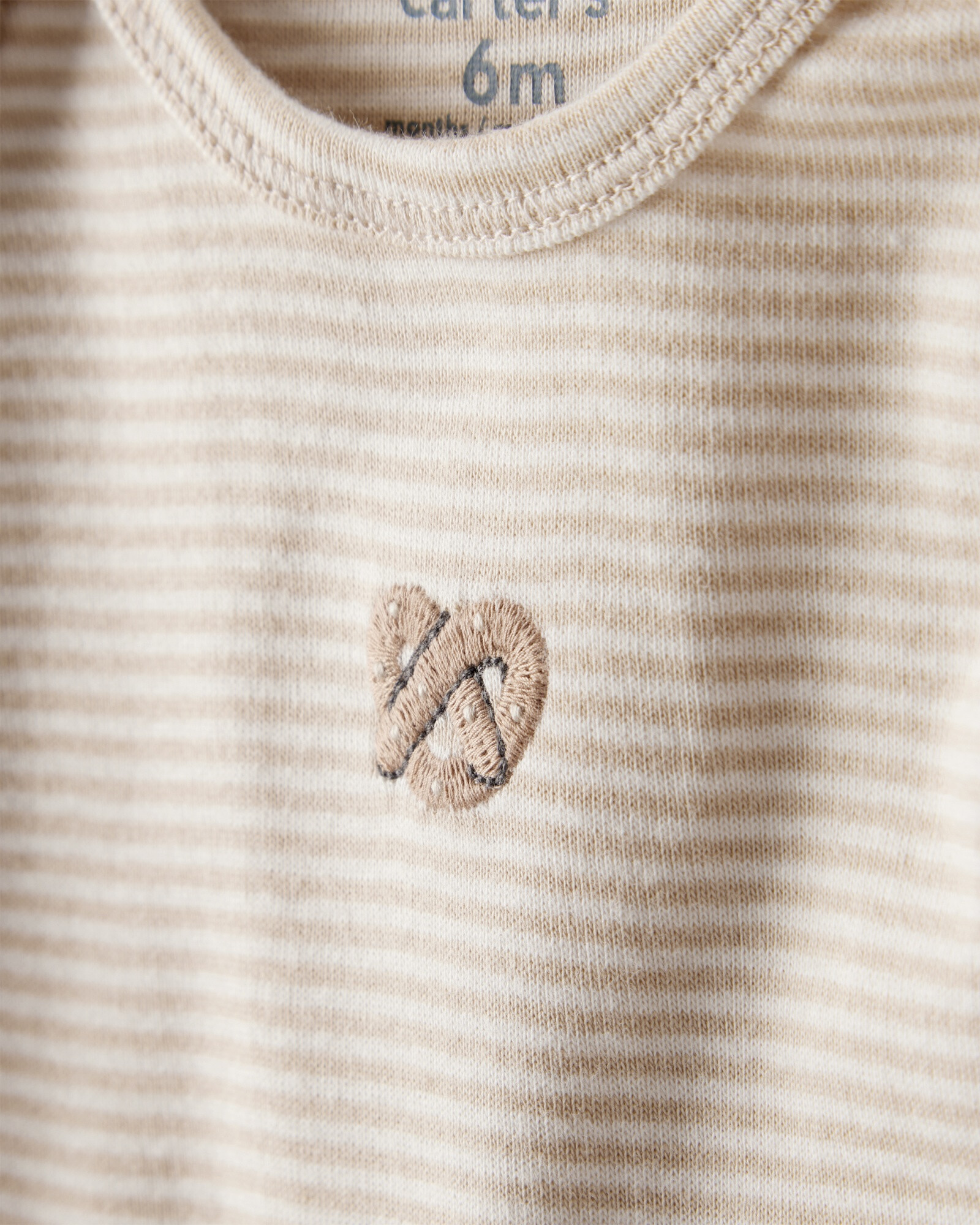 Pack cuatro bodies de algodón, diseño snacks Sin color